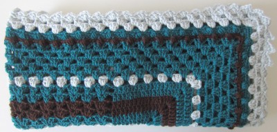 Rectangular Sampler Blanket, free crochet pattern by Underground Crafter