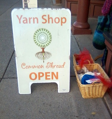 Visit to Common Thread, yarn shop in Saratoga, NY on Underground Crafter