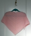 Pretty in Pink Shawlette, knitting pattern by Marie Segares/Underground Crafter