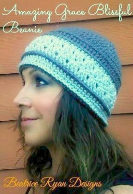 Roundup of 10 free crochet hat patterns for women on Underground Crafter blog