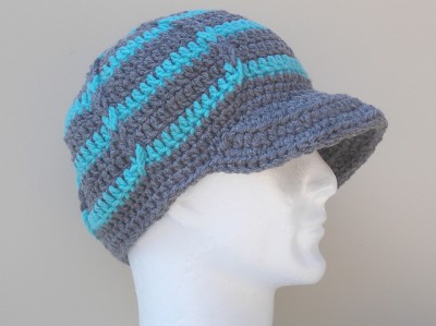 National Hat Day roundup of 7 free crochet patterns for men on Underground Crafter