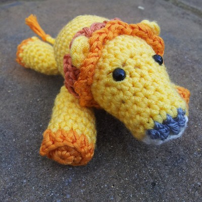 Napolion Lion, free crochet pattern by Dedri Uys.