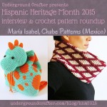 Interview with #crochet designer, Maria Isabel from Chabe Patterns and crochet pattern roundup on Underground Crafter #HispanicHeritageMonth #HHM