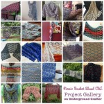 The Picnic Basket Shawl is a free crochet pattern by Marie Segares/Underground Crafter. The crochet-a-long ended on August 31, 2015, and here are some of the beautiful projects made!