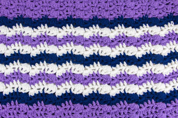 Marciana Lace Prayer Shawl, free #crochet pattern by Marie Segares/Underground Crafter. Photo © StitchAndUnwind.com.
