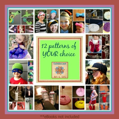 Win 12 #crochet patterns of your choice from Lisa Jelle/Kaleidoscope Art&Gifts! #HolidayStashdownCAL2015