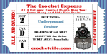 Crochetville Crochet Express Blog Tour Destination: Underground Crafter #natcromo