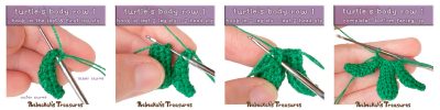 Free crochet pattern: Mini Amigurumi Turtle Friend by Rebeckah's Treasures for Underground Crafter