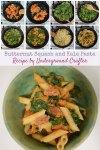 Butternut Squash and Kale Pasta recipe by Underground Crafter