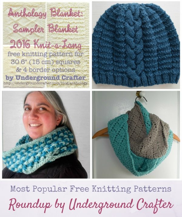 4 Most Popular Free Knitting Patterns via Underground Crafter
