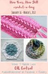 New Year, New Skill Crochet-a-Long with CAL Central - Week 7: Hairpin Lace featuring free crochet patterns by Speckless, Naztazia, and B.Hooked Crochet via Underground Crafter