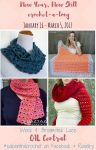 New Year, New Skill Crochet-a-Long with CAL Central - January 16 - March 6, 2017 - Week 4: Broomstick Lace featuring free crochet patterns by Speckless, Naztazia, and KatiDCreations via Underground Crafter