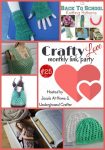 Crafty Love Link Party 25: Share your crafty projects, WIPs, tips, tutorials, and patterns with Jessie At Home and Underground Crafter through September 28, 2017. Check out the six most clicked on posts from last month, including crochet and knitting patterns and inspiration by Goddess Crochet, Knit's All Folks, Eye Love Knots, Knits' End, Sarah Dawn's Designs, and Crochet for You.
