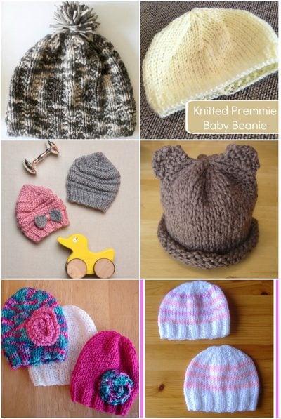 30 Free Crochet and Knitting Patterns for Preemie Hats - Underground ...