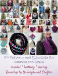 50+ Free Tutorials and Patterns for Handmade Scarves and Cowls via Underground Crafter - Find your next project in this roundup featuring 11 fabric tutorials (with no-sew, low-sew, and sewing options), 28 free crochet patterns, and 12 free knitting patterns. You're sure to find a project for yourself, or a neckwarmer for every man, woman, and child on your handmade gift list!