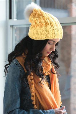 Book review: Seed Stitch: Beyond Knit 1, Purl 1 by Rosemary Drysdale with excerpted free knitting pattern: Slouchy Hat via Underground Crafter