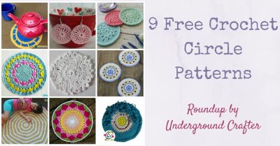 Roundup: 9 Free Crochet Circle Patterns - Underground Crafter