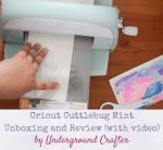 Cricut Cuttlebug Mint Unboxing and Review with video by Underground Crafter