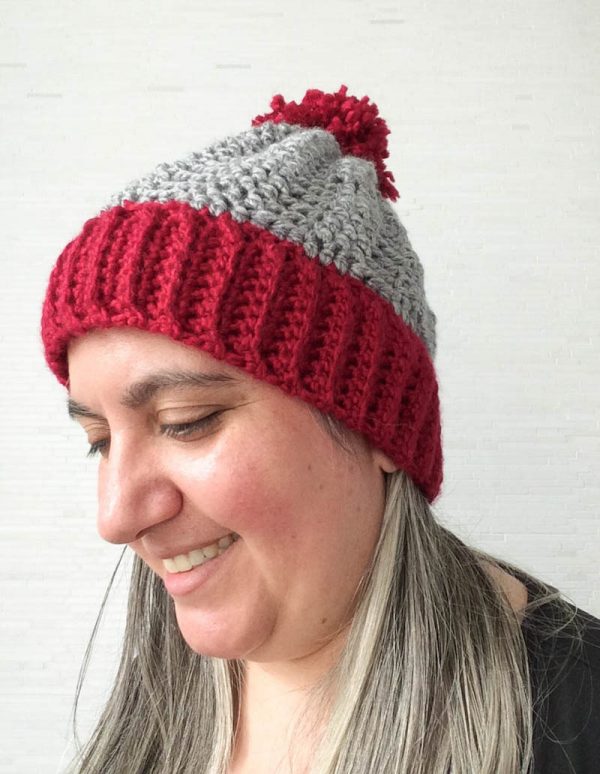 Free crochet pattern: Auntie Em Twister Hat in Sprightly Acrylic Super Bulky yarn in 6 sizes by Underground Crafter