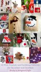 22 Free Crochet and Knitting Patterns for Reindeer and Snowmen via Underground Crafter