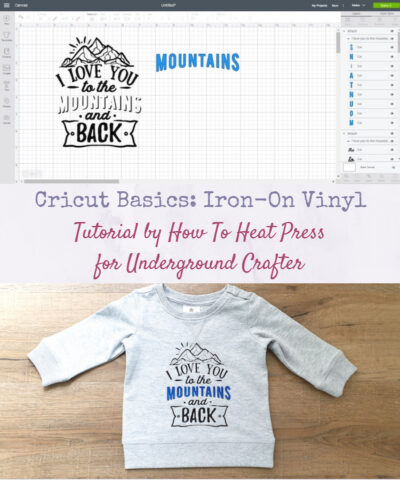 Cricut Basics: Iron-On Vinyl Tutorial by How To Heat Press ...