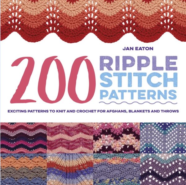 200 Ripple Stitch Patterns by Jan Eaton via Underground Crafter