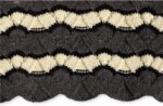 Allsorts, free knitting stitch pattern by Jan Eaton from 200 Ripple Stitch Patterns via Underground Crafter
