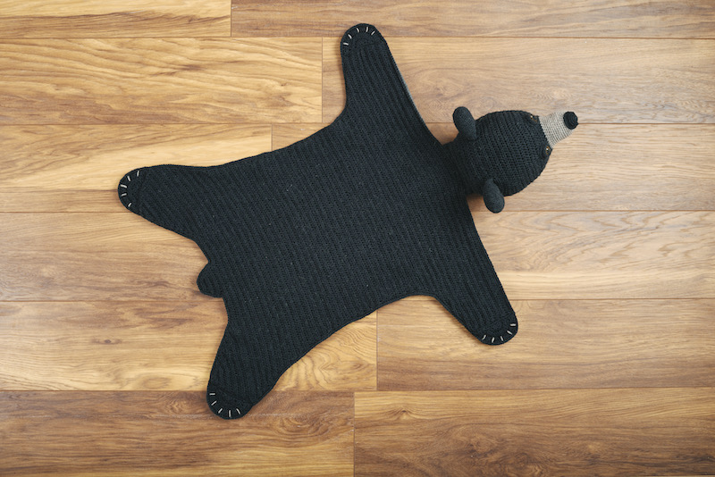 Crocheted Animal Rugs by Vanessa Mooncie Underground Crafter