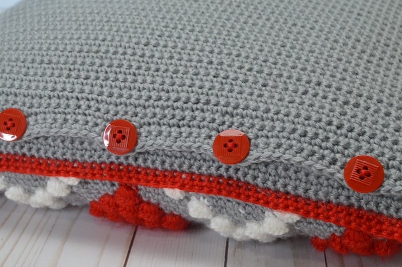 Crochet Pillow Pattern: Lots of Love Heart Pillow by Chain 8 Designs ...