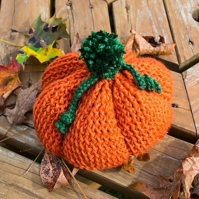 Pumpkinhead Hat by J Crochet