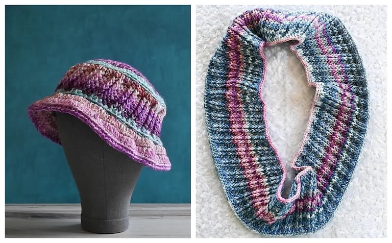 15 Free Patterns for Crochet Hat and Scarf Sets - Underground Crafter