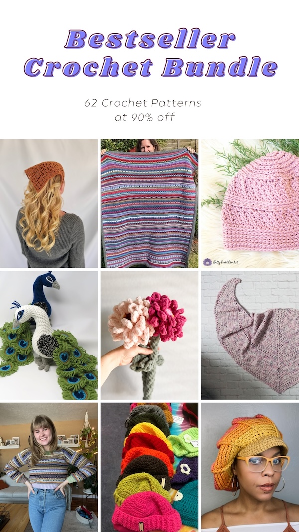 2025 Bestseller Crochet Pattern Bundle! - Underground Crafter