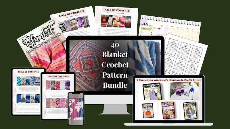 2025 Blanket Crochet Pattern Bundle - Underground Crafter