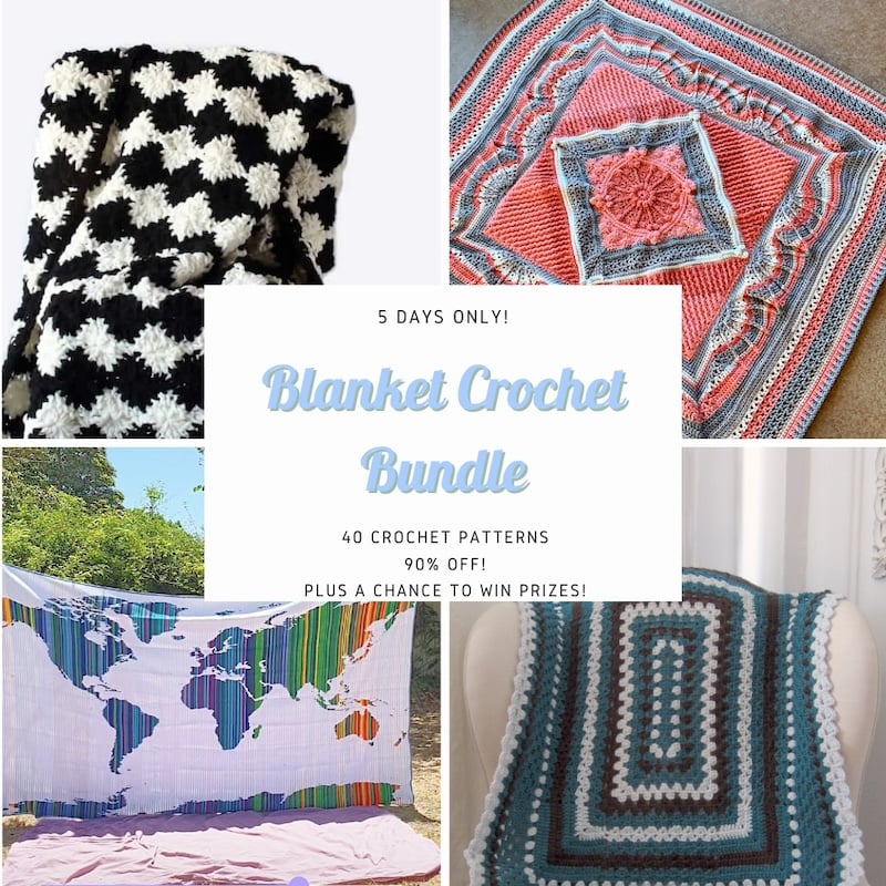 2025 Blanket Crochet Pattern Bundle - Underground Crafter